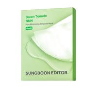 SUNGBOON EDITOR - Green Tomato NMN Pore Minimizing Ampoule Mask - 23g*10ea