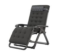 Sunger/silla de cubierta, silla plegable para almuerzo, silla de descanso para almuerzo de oficina, silla reclinable de balcón de balcón, silla de jardín de playa al aire libre, ajuste de nivel