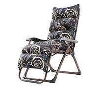 Sungers Silla de gravedad cero, sillones reclinables de patio ajustables para exteriores interiores con silla de patio reclinable de cojín con soporte de función plegable 330 lbs plegables (color: