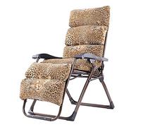 Sungers Silla de gravedad cero, sillones reclinables de patio ajustables para interiores al aire libre con silla de patio reclinable de cojín con soporte de función plegable 330 lbs plegables (color: