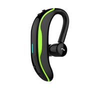 Sungive Auricular inalámbrico Bluetooth 5.4 Mono/Independiente (L/D),200h en Espera,ENC,HiFi,IPX4, rotación de 180°,Ultra Ligero de 12g,Compatible con iOS/Android/iPad.Diseño con Clip.(Verde)
