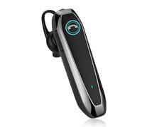 Sungive Auriculares inalámbricos Bluetooth 5.3,autonomía en Espera hasta 280 Horas, 33 Horas de conversación, utilizables en Modo Mono, reducción de Ruido, conexión a Dos Dispositivos.(Negro)