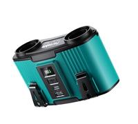 Sungive ventilador de cintura con batería de 24000mAh, 2 salidas USB, 10 niveles inteligentes, diseño ultra silencioso (hasta 80h), clips giratorios dobles, carga rápida USB-A y Type-C.(Azul)