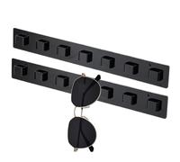 Sunglass Organizer Wall - 2pcs Acrylic Eyeglasses Shelf | Sturdy Eyewear Display Rack for Collectors, Homeowners, Apartments, Dorms, Bedrooms, Living Rooms, Offices, Cars, Garages, and Vacation Homes