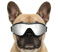 Sunglasses for Dogs | Adjustable Dust Protection UV Block Pet Eyewear,Pet Glasses - for Small Medium Large Puppy Home Indoor Outdoor Camping