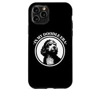 Sunglasses In My Doodle Era Logo Bernedoodle Dog Carcasa para iPhone 11 Pro