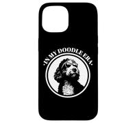 Sunglasses In My Doodle Era Logo Bernedoodle Dog Carcasa para iPhone 15