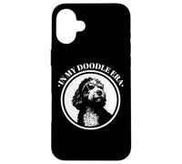 Sunglasses In My Doodle Era Logo Bernedoodle Dog Carcasa para iPhone 16 Plus