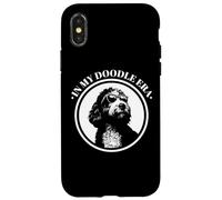 Sunglasses In My Doodle Era Logo Bernedoodle Dog Carcasa para iPhone X/XS