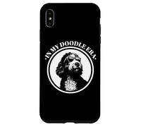 Sunglasses In My Doodle Era Logo Bernedoodle Dog Carcasa para iPhone XS MAX