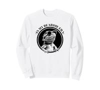 Sunglasses Logo In My Beardie Era Bearded Dragon Lover Sudadera