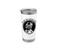 Sunglasses Logo Kids In My Beardie Era Bearded Dragon Lover Vaso térmico de acero inoxidable de doble pared