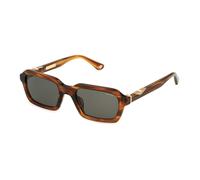 Sunglasses police - mat: cellulose acetate_c: striped brown+cognac d: