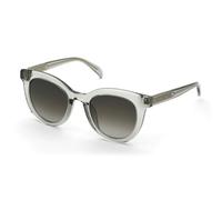TOUS, GAFAS DE SOL, STOC38V, SHINY GREY/GREEN (BROWN GRADIENT), 50/22/140
