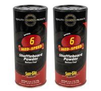 Sunglo Sun-glo # 6 Shuffleboard Polvo Cera , 2-Pack, 16 Oz
