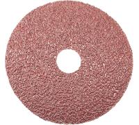 Sungold Abrasives 16902 - Disco de fibra de óxido de aluminio de grano 36 con agujero central de 4-1/2 pulgadas x 7/8 pulgadas, paquete de 25