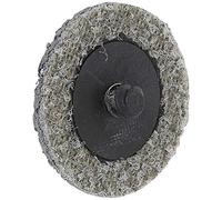 Sungold Abrasives 74900 Disco de cambio rápido tipo R de acondicionamiento superficial súper fino no tejido, 2 pulgadas, gris (25/caja)