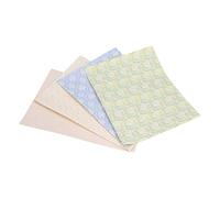 SUNGOOYUE 1:12 Skala Baby House Wallpaper en Miniatura Tafeper Set Processing Elegant Baby House Paper Romanticeding