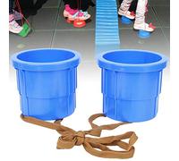 SUNGOOYUE 1 par de Niños Sticks Zapatos Interactive Walking Toy para Entrenamiento de Equilibrio Material ABS para Niños de Más de 3 Años Rojo/Azul Ideal para Juegos Interiores/Exteriores (Blue)