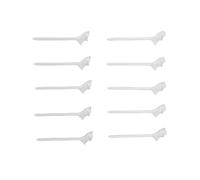 SUNGOOYUE 10 Tees de Golf, Tees de Plástico para Pelotas de Golf, Menos Fricción y Unidades Más Largas con Plataforma en ángulo para Unidades Más Largas y Rectas para Entrenamient