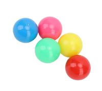 SUNGOOYUE 100 Bolas de Conteo de Matemáticas, Manipuladores de Probabilidad, Canicas de Juego Coloridas Huecas de Plástico con Caja de Almacenamiento para la Enseñanza de la Escuela