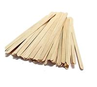 SUNGOOYUE 1000 Palitos de Helado de Madera, 14x0,5x0,1 Cm, Palitos Artesanales para Depresor de Lengua de Cera, Varillas para Agitar café