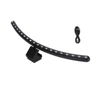 SUNGOOYUE 2 en 1 RGB Monitor Barra de Luz Fuente de Luz Barra de Retroiluminación 7 Colores, Voz Activada por el Ritmo de la Voz Que Atiende la Computadora Curva de Lámpara de Monitor