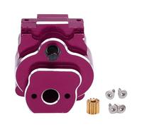 SUNGOOYUE 24: 1 Transmisión de Automóvil RC de Aleación de Aluminio CNC para Ascent-18 RC Crawler Car with Metal Gears & Modular Design (PURPLE)