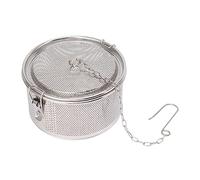 SUNGOOYUE 304 Tamiz de té de Acero Inoxidable con Bloqueo de Llaves para Más Experiencia de Sabor, Especias Canasta Divisoria para Sopas y Tés (Diámetro 18 cm/7,1 pulgadas)