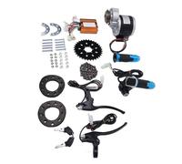 SUNGOOYUE 350W 36V 16T Motor Motor Kit de Enfriamiento de Aire Cuerpo de Cobre de Aluminio Color de Cobre para Scooters Eléctricos Bicicletas Mini Motocicletas hacia Adelante Rotación Inversa