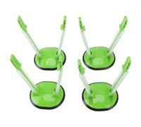 SUNGOOYUE 4pcs Bolsas de Plástico Bolsas de Plástico Handas con Ajuste de Altura, No Basadas en una Ventaja para Alimentos de Almacenamiento, Electrodomésticos de Salvación de Espacio