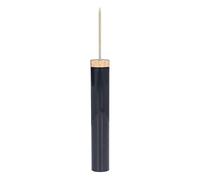 SUNGOOYUE Abridor de Botellas de Vino Tipo Aguja, Sacacorchos Portátil de Aleación de Aluminio de Acero Inoxidable ABS, Mini Herramienta de Bolsillo de 14 X 2,1 Cm para el Hogar, Restaurante, (GOLD)