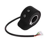 SUNGOOYUE Acelerador de Acelerador de Pulgar, Potencia a Prueba de Agua y Control de Haz Alto Ajustes de Acelerador de Pulgar para Scooter Eléctrico