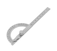 SUNGOOYUE Acero Inoxidable con Alta Precisión que Se Pronostican para Medir la Esquina de 0-180 °, Ideal para Ingenieros y Artistas de Ingeniería (80x120 mm 0 a 8 cm de rango)