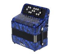 SUNGOOYUE Acordian para Principiantes, 22 Key 8 Bass Professional Instrument para Principiantes para con Bolsa de Almacenamiento (azul Oscuro (azul oscuro)