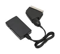 SUNGOOYUE Adaptador de Interfaz Multimedia SCART a HD, Convierte Salidas Analógicas SCART a HDTV Compatibles con Conmutación 720P/1080P, para Decodificadores de DVD.