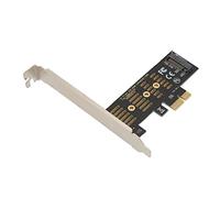 SUNGOOYUE Adaptador PCIe M.2 PCB M.2 NVMe Tarjeta Vertical PCIe 3.0 X8 para Expansión SSD, Admite Montaje en Carril X1 X4 X8 X16, para Uso de Actualización de PC de Escritorio