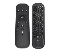 SUNGOOYUE Air Remote Mouse, Bluetooth 5.0 2.4G Control de Voz Inalámbrico de Modo Dual con Giroscopio de 6 Ejes y Teclado Retroiluminado, para PC TV Box Laptop