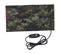 SUNGOOYUE Almohadilla Térmica Eléctrica, Hoja Térmica USB de Fibra de Carbono 20x25cm 1 Par, 3 Niveles de Temperatura 77 a 104F, Calentador de Tela DC 5V para Cojín de Asiento Ropa Calentador de