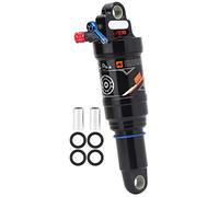 SUNGOOYUE Amortiguador Trasero de Aire para Bicicleta de Montaña, Cuerpo de Rebote de Amortiguador Trasero de Aire de 3 Sistemas/Bloqueo Remoto/Cuerpo de Choque de Presión de (165MM)
