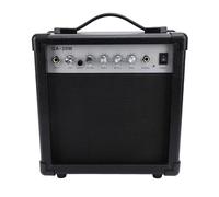 SUNGOOYUE Amplificador de Guitarra Eléctrica, Amplificador de Práctica Portátil de 20 W con Altavoz de 6 Pulgadas y Controles de Agudos de Graves, para Transmisión en Vivo Al (Enchufe Europeo 220V)