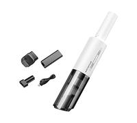 SUNGOOYUE Aspiradora de Mano de 120 W, Mini Aspiradora USB de Succión Fuerte de 6000 Pa con Filtro HEPA y 2 Cabezales de Cepillo para Limpieza de Pelo de Mascotas, Polvo, Coche, H (USB Recargable)