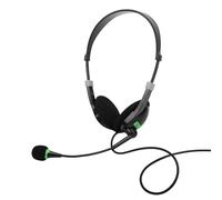 SUNGOOYUE Auriculares con Cable de 3,5 Mm, Diseño Compacto y Liviano con Micrófono con Cancelación de Ruido para PC, Computadora Portátil, Centro de Llamadas, Skype Zoom