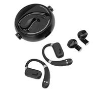 SUNGOOYUE Auriculares Inalámbricos 2 en 1, Gancho para la Oreja Bluetooth 5.3 y Auriculares Normales IPX5 a Prueba de Agua con Tecnología de Sonido Direccional DT5.0, para Deportes, (Black)