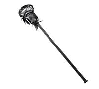 SUNGOOYUE Aviación de Lacrosse de 30 Pulgadas Aviation Men Lacrosse Stick para Juegos para Entrenamiento para Jugadores con de Malla sin Deslizamiento de Bolsillo (Black)