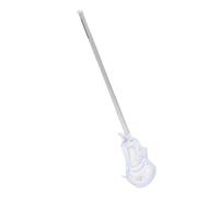 SUNGOOYUE Aviación de Lacrosse de 30 Pulgadas Aviation Men Lacrosse Stick para Juegos para Entrenamiento para Jugadores con de Malla sin Deslizamiento de Bolsillo (White)