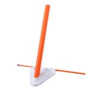 SUNGOOYUE Ayuda para el Entrenamiento del Swing de Golf, Entrenador de Plano Profesional con Varillas de Espuma de Seguridad de Alta Densidad y de Disco Objetivo de 3 ángu