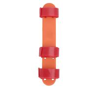 SUNGOOYUE Ayuda para la Práctica de la Muñeca del Violín, Asistente de Entrenamiento de Muñeca de la Mano Izquierda de Plástico con Correa de Gancho Ajustable para Mantener la Muñeca Recta (ORANGE)