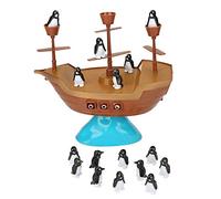 SUNGOOYUE Balance Boat Game Eco-Friendly Balance Toy Set para Niños Interacción de