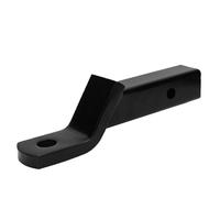SUNGOOYUE Barra de Enganche para Bola de Remolque, 2 Pulgadas, Acero Al | Caída de 1,97 pulgadas y elevación de 0,39 pulgadas, recubrimiento de polvo negro, ajuste de receptor universal, remolque